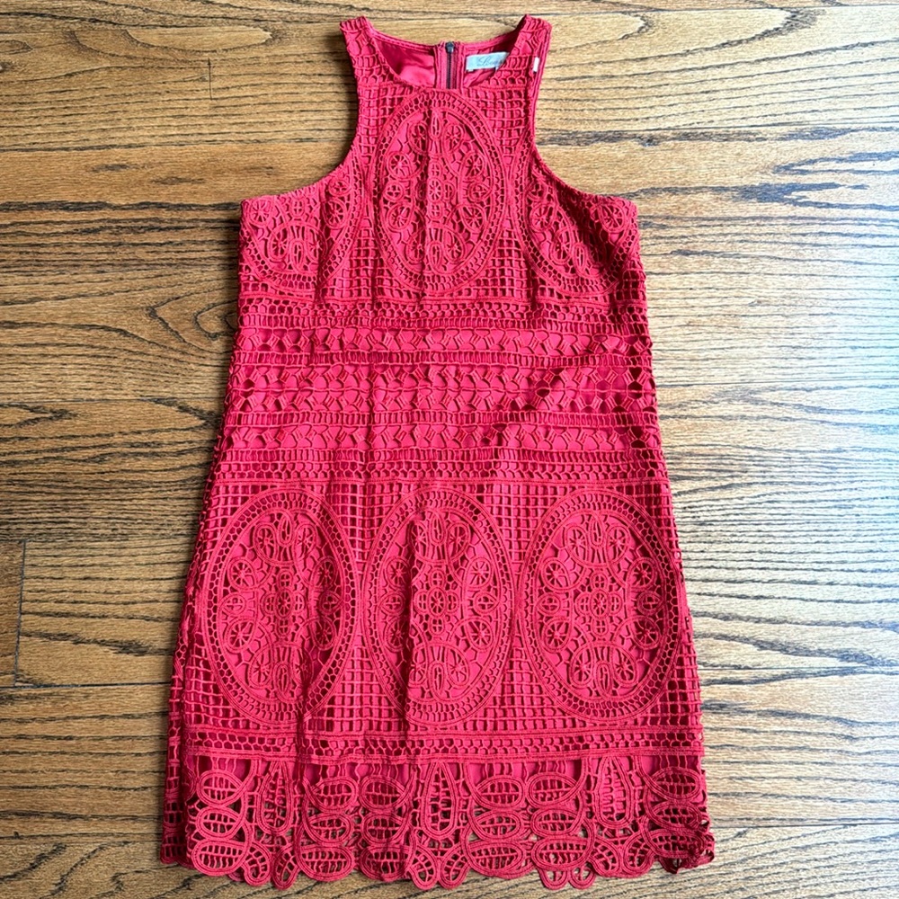 Lovers and Friends Lace High Neck Mini Dress Size XS